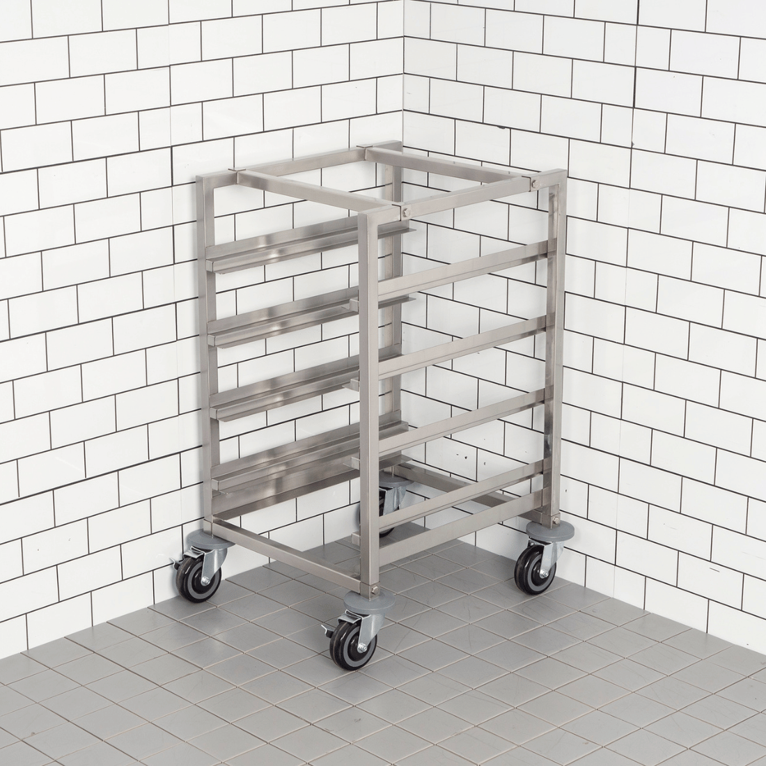 Modular System Glasswasher Basket Trolley 4 Tray - 415771 - JDS Hospitality Equipment