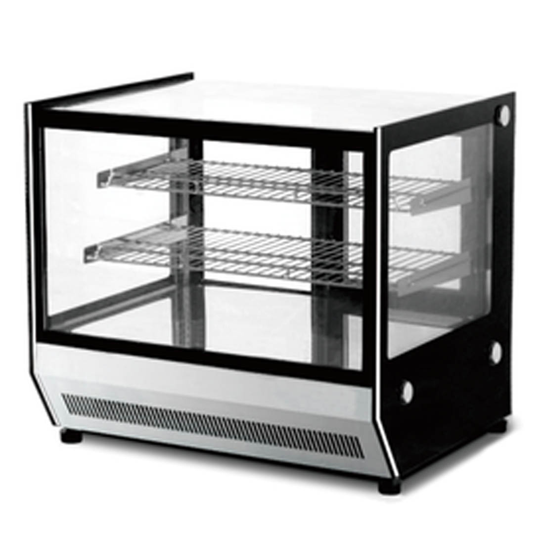Counter Top Square Glass Hot Food Display - GN-660HRT - JDS Hospitality Equipment