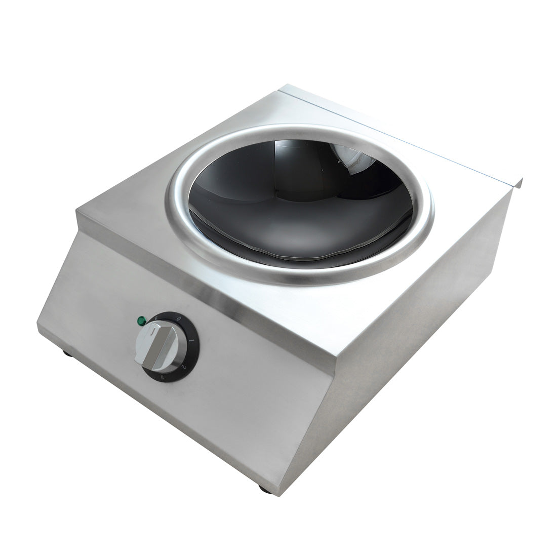 Benchstar Ceramic Induction Wok w/ Stainless Steel Body IW500 - JDS Hospitality Equipment