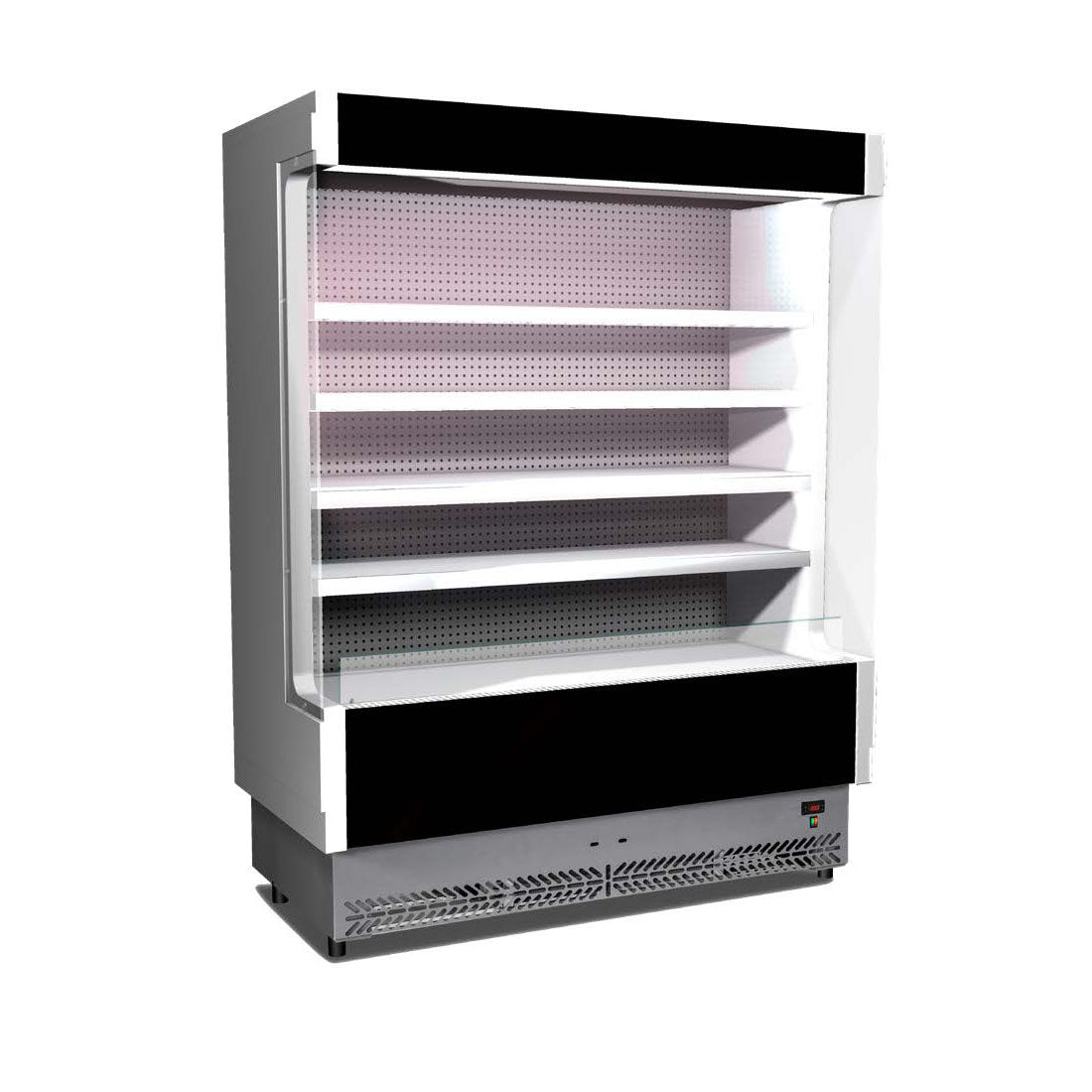 Tecnodom Open Chiller with 4 Shelves TDV80-CA-125 - JDS Hospitality Equipment