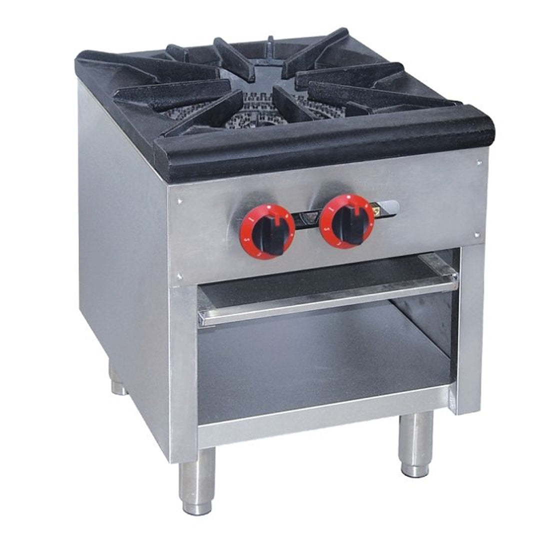 Gasmax Gas Dual Ring Single Burner Single Hob RB-1ELPG - JDS Hospitality Equipment