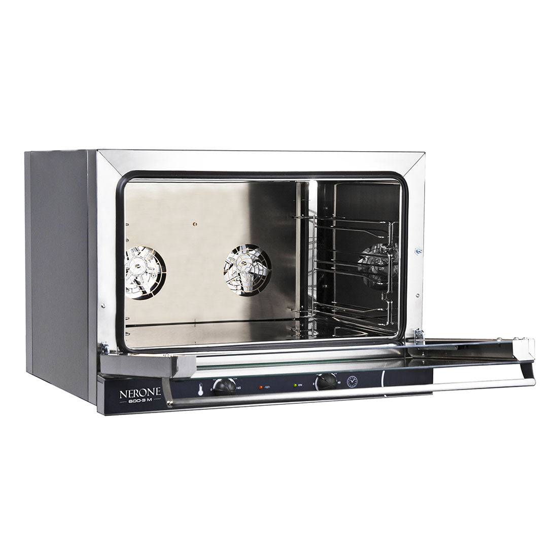 TECNODOM 3x600x400mm Tray Convection Oven TDE-3B - JDS Hospitality Equipment