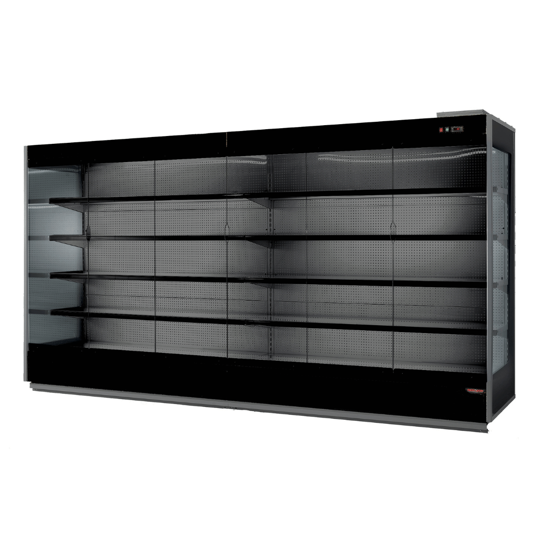 Tecondom Stromboli Supermarket Remote Display with Night Blind TDST90-CA-250B - JDS Hospitality Equipment