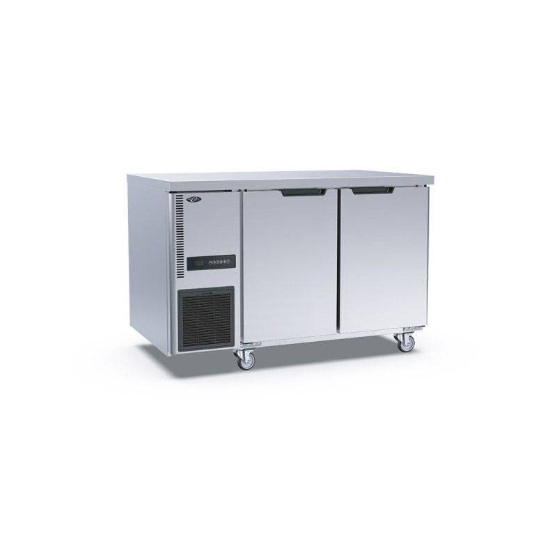Stainless Steel Double Door Workbench Freezer - TL1200BT - JDS Hospitality Equipment