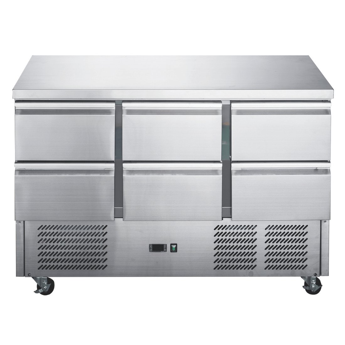 FED-X Six Drawer Salad Prep Fridge - XGNS1300D-6D - JDS Hospitality Equipment