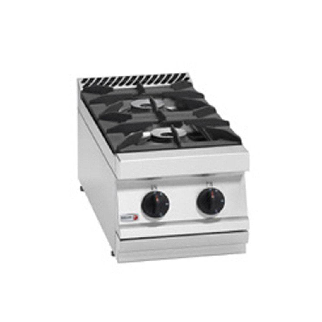 Fagor 700 series natural gas 2 burner boiling top with cast CG7-20H - JDS Hospitality Equipment