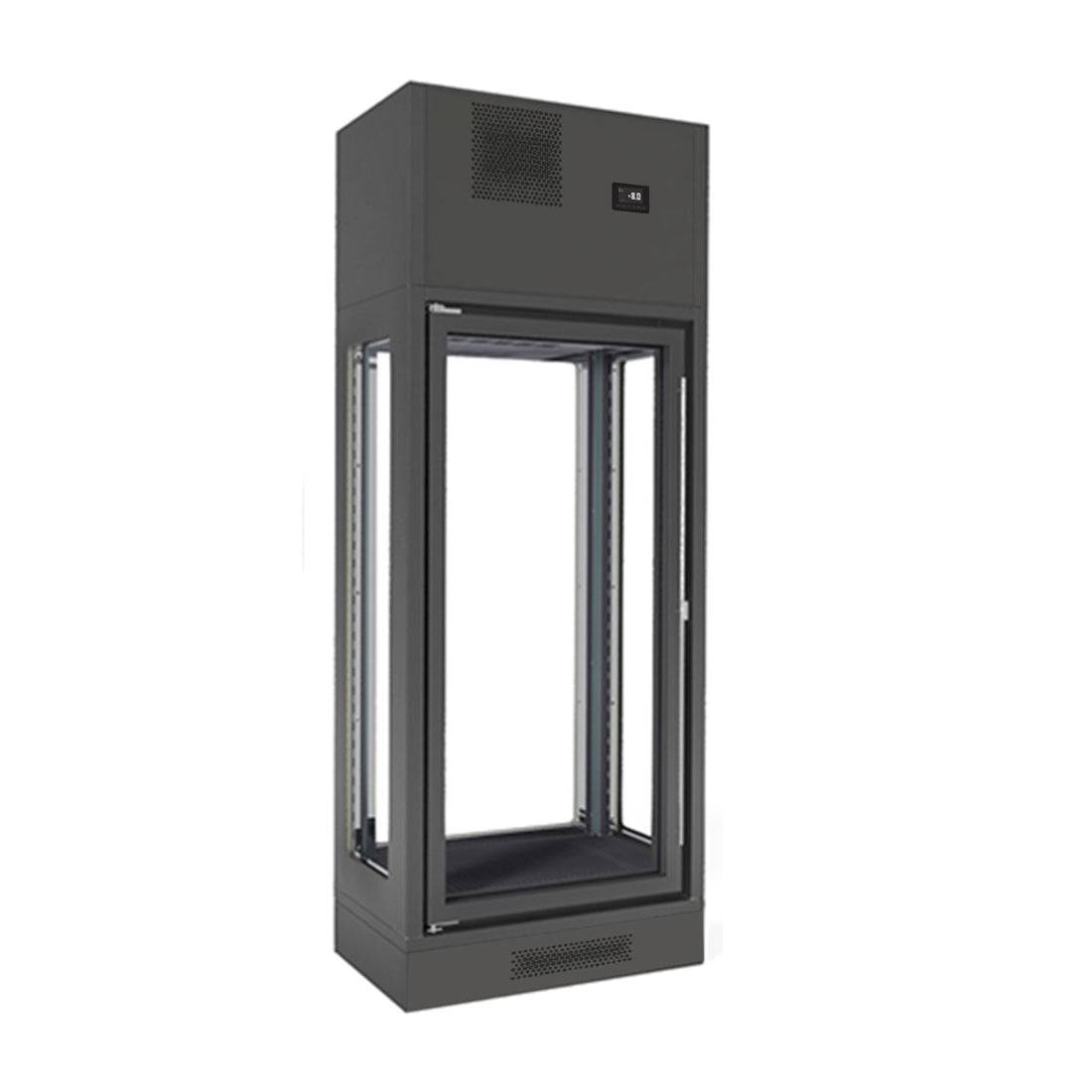 Fagor Single Zone 1 Door Black Central Wine Cellar FWC-2601-1CB - JDS Hospitality Equipment