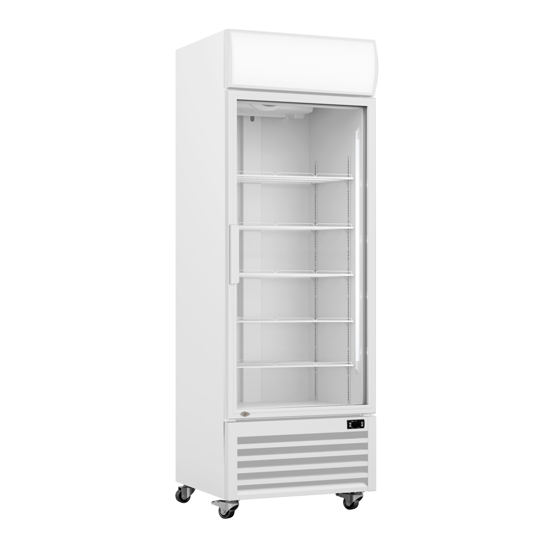 Thermaster 370L Single Glass Door Colourbond Upright Drink Fridge LG-370P - JDS Hospitality Equipment