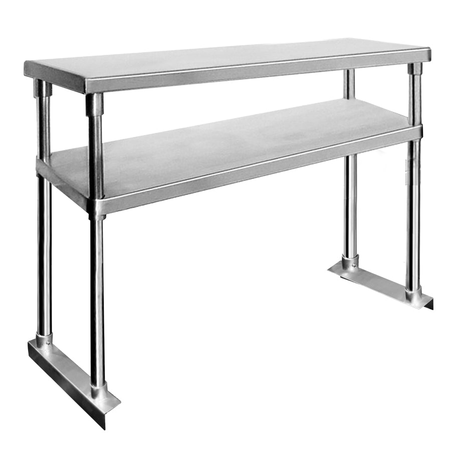 1200-WBO2 Double Tier Workbench Overshelf - JDS Hospitality Equipment 