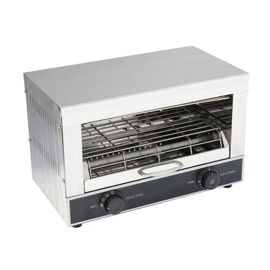 Benchstar Single infrared quartz element salamander griller toaster and timer - QT-1 - JDS Hospitality Equipment 