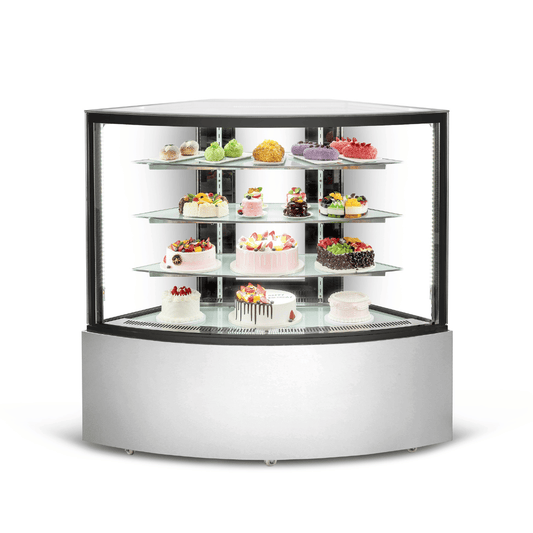 Bonvue Complex Chilled Corner Display C1484-3S - JDS Hospitality Equipment 