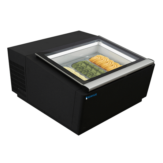 Bonvue Bench Top Gelato / Ice cream Display Showcase CGD-03B - JDS Hospitality Equipment 