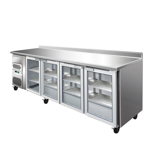CM25G TROPICALISED Four Door Bar Fridge - JDS Hospitality Equipment 