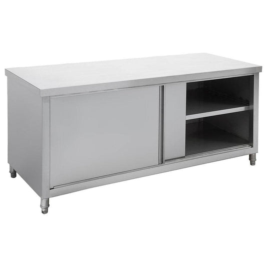 STHT6-1500-H Kitchen Tidy Pass-Thru Workbench Cabinet 1500mm - JDS Hospitality Equipment 