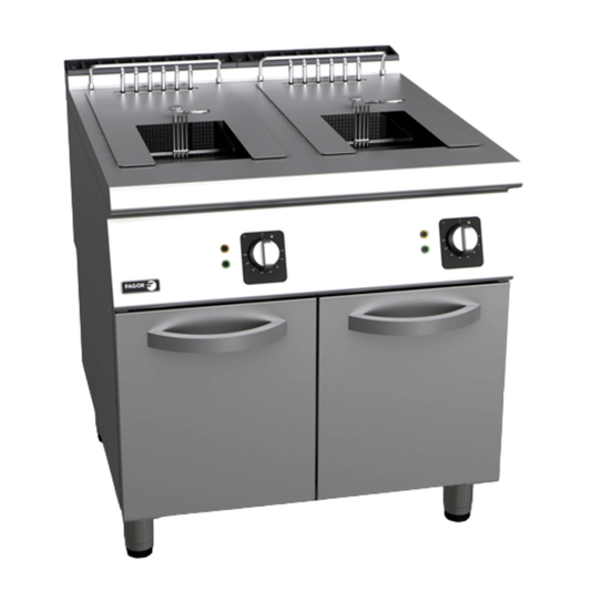 Fagor Kore 900 Electric Fryer with 2x15L Tank and 2 Baskets  F-E9215 - JDS Hospitality Equipment 