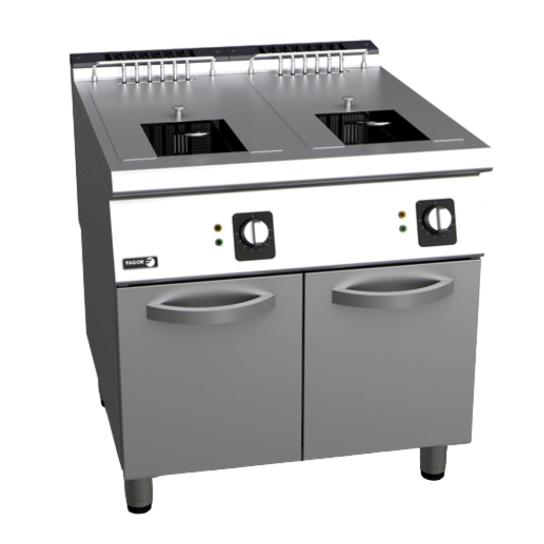 Fagor Kore 900 Electric Fryer with 2x21L Tank and 4 Baskets  F-E9221 - JDS Hospitality Equipment 