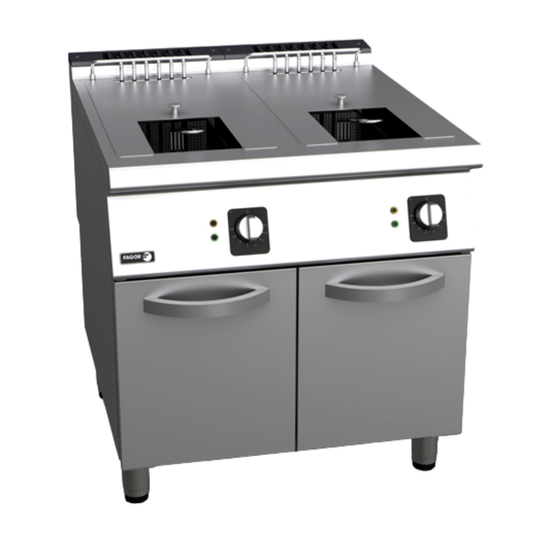Fagor Kore 900 Electric Fryer with 2x21L Tank and 4 Baskets  F-E9221 - JDS Hospitality Equipment 
