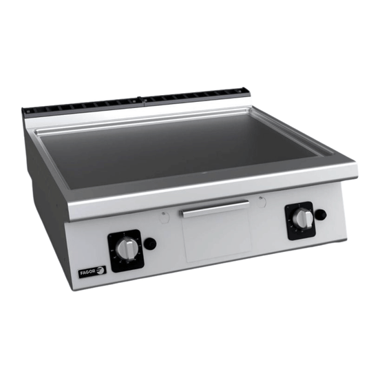 Fagor Kore 700 Bench Top Chrome Gas Griddle NG - FT-G710CL - JDS Hospitality Equipment 