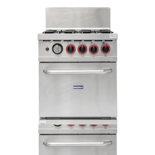 Gasmax 4 Burner With Oven Flame Failure - GBS4TSLPG - JDS Hospitality Equipment 