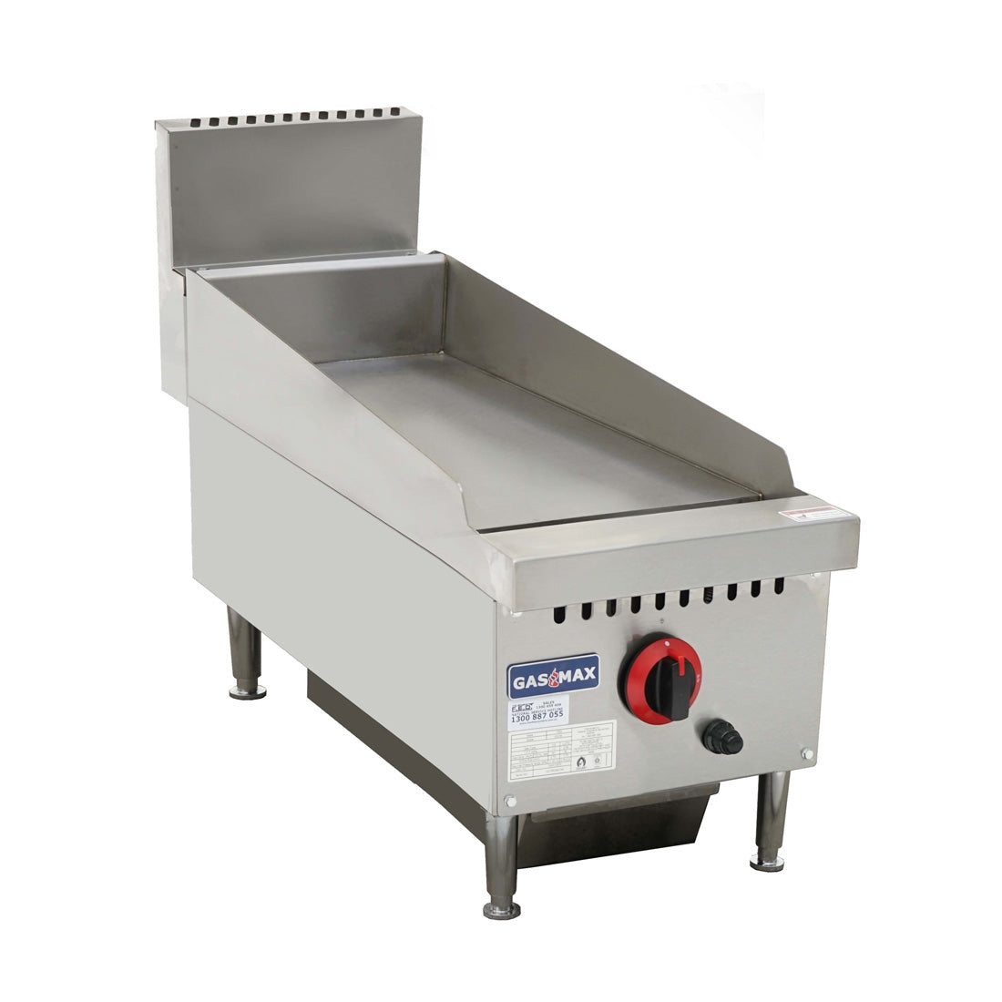 Gasmax One burner LPG Griddle Top - GG-12LPG - JDS Hospitality Equipment 