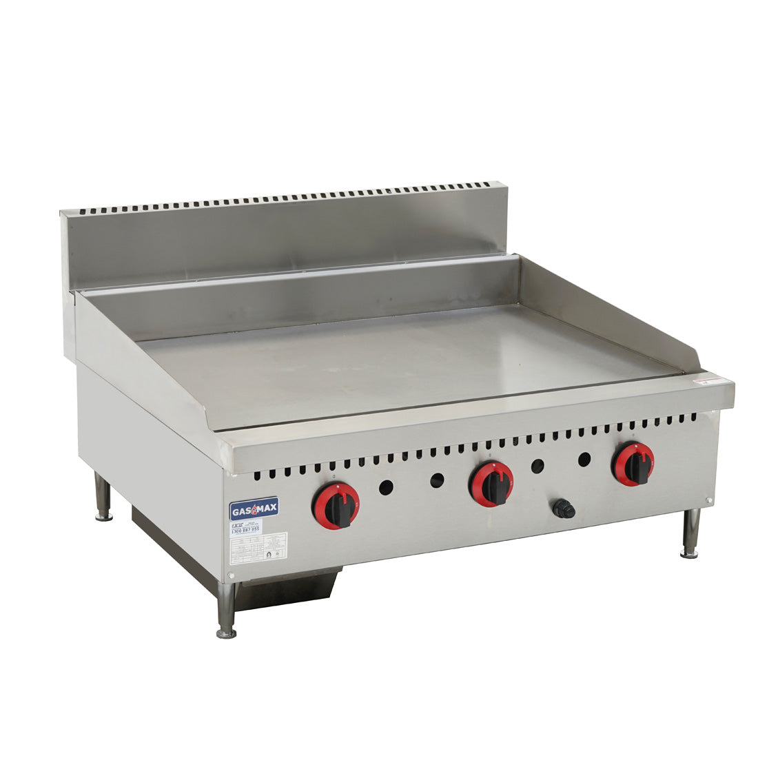 Gasmax Three burner LPG Griddle Top - GG-36LPG - JDS Hospitality Equipment 