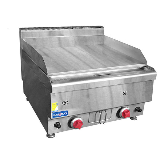 GASMAX Benchtop 2 Bunner Griddle 600mm - JUS-TRG60LPG - JDS Hospitality Equipment 