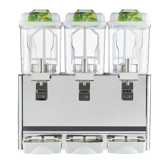 Benchstar Triple Bowl Juice Dispenser KF12L-3 - JDS Hospitality Equipment 