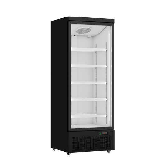 Thermaster Door Supermarket Fridge Black LG-600BGBM - JDS Hospitality Equipment 