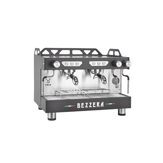 BEZZERA MODA DE 2 Group Espresso Machine Black MODADE2B - JDS Hospitality Equipment