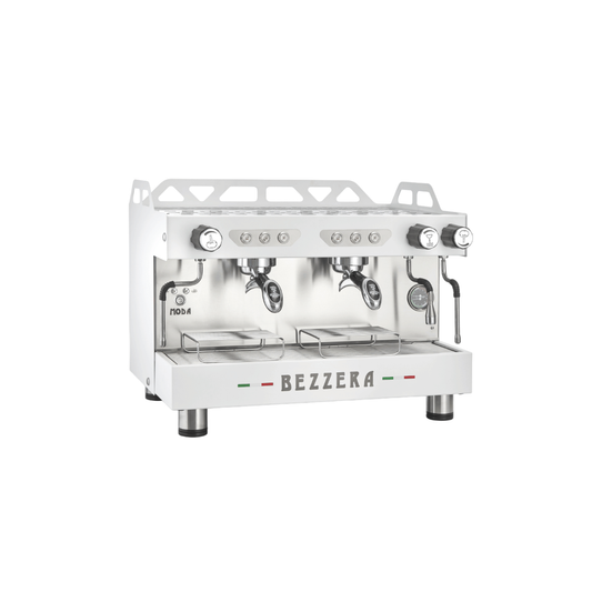 BEZZERA MODA DE 2 Group Espresso Machine White - MODADE2W - JDS Hospitality Equipment 
