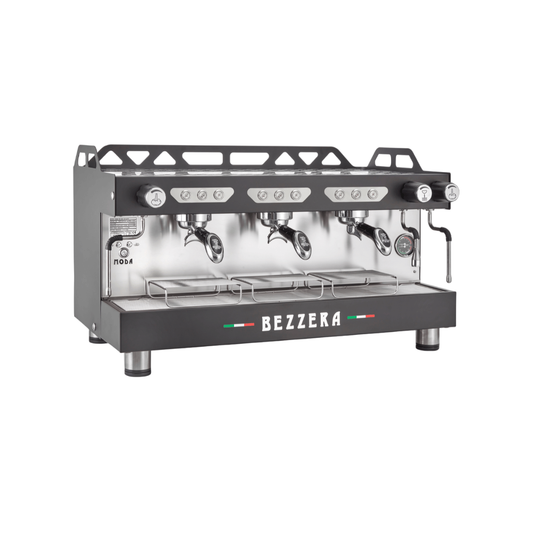 BEZZERA MODA DE 3 Group Espresso Machine Black MODADE3B - JDS Hospitality Equipment 