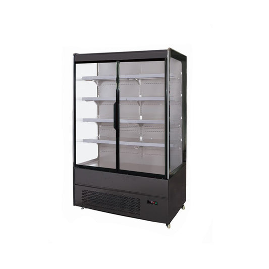 Bonvue 4 Shelves Open Chiller with Tempered Glass Doors - OD-1580P - JDS Hospitality Equipment 