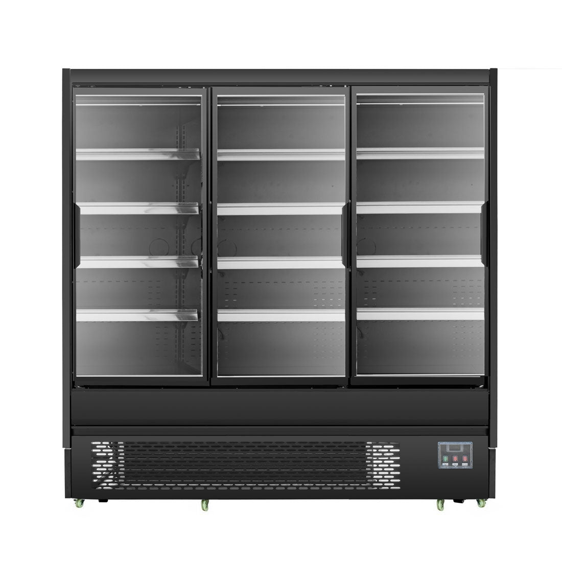 Bonvue 4 Shelves Open Chiller with Tempered Glass Doors - OD-2080P - JDS Hospitality Equipment 