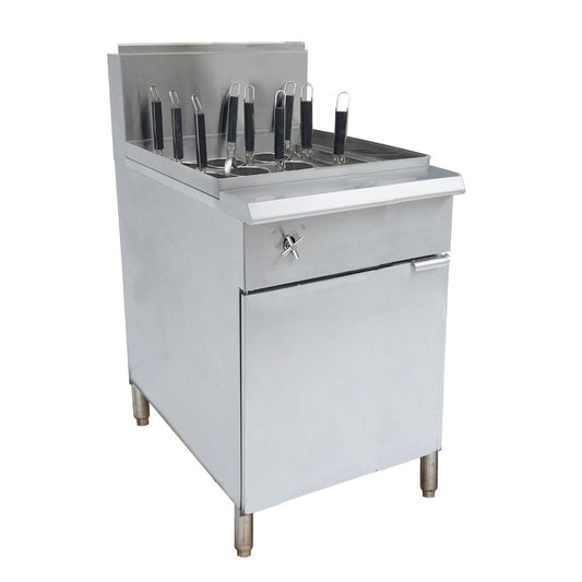 Gasmax V Pan LPG 9 Baskets Pasta and Noodle Cooker - PC150-9LPG - JDS Hospitality Equipment 