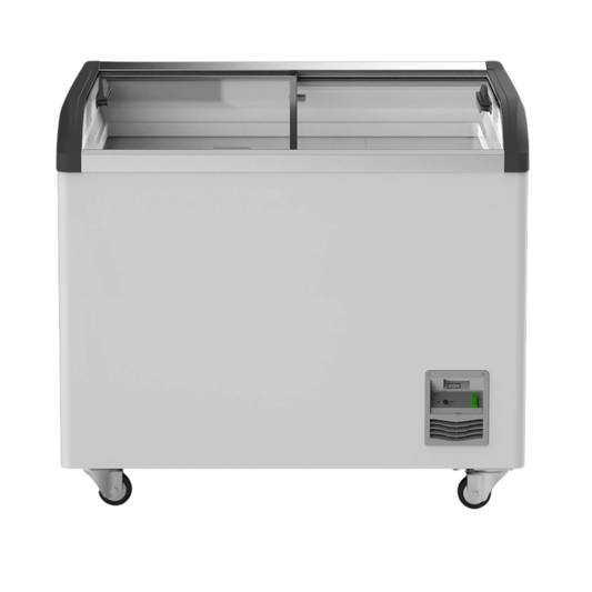 Thermaster Heavy Duty Supermarket Glass Sliding Lid Freezers 303L - SD-306K - JDS Hospitality Equipment 