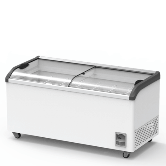 Thermaster Heavy Duty Supermarket Glass Sliding Lid Freezers 576L SD-576K - JDS Hospitality Equipment 