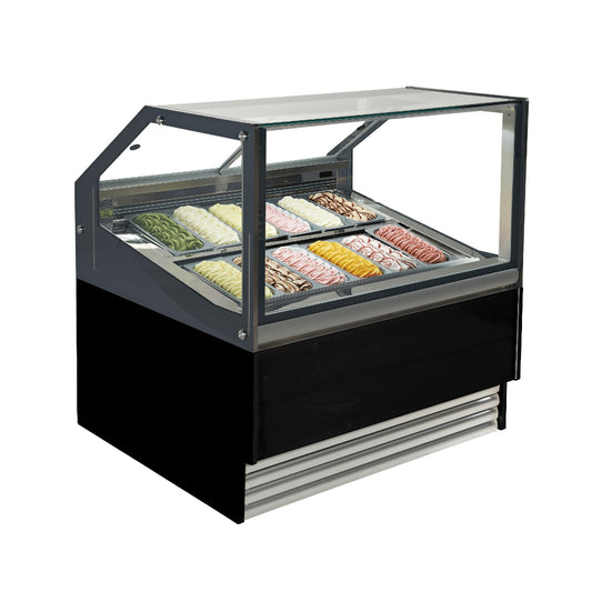 Bonvue  Gelato / Ice Cream Display Showcase - SGD-12B - JDS Hospitality Equipment 