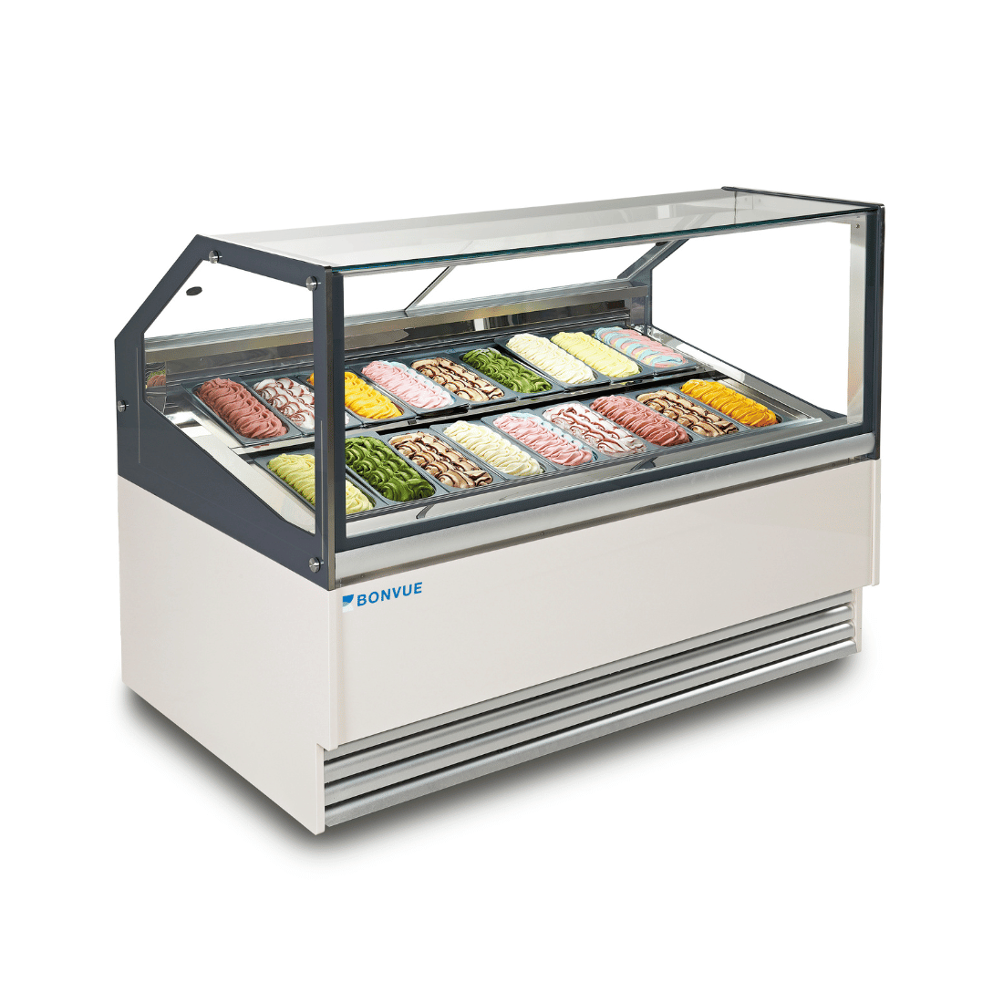 Bonvue  Gelato / Ice Cream Display Showcase SGD-18 - JDS Hospitality Equipment 