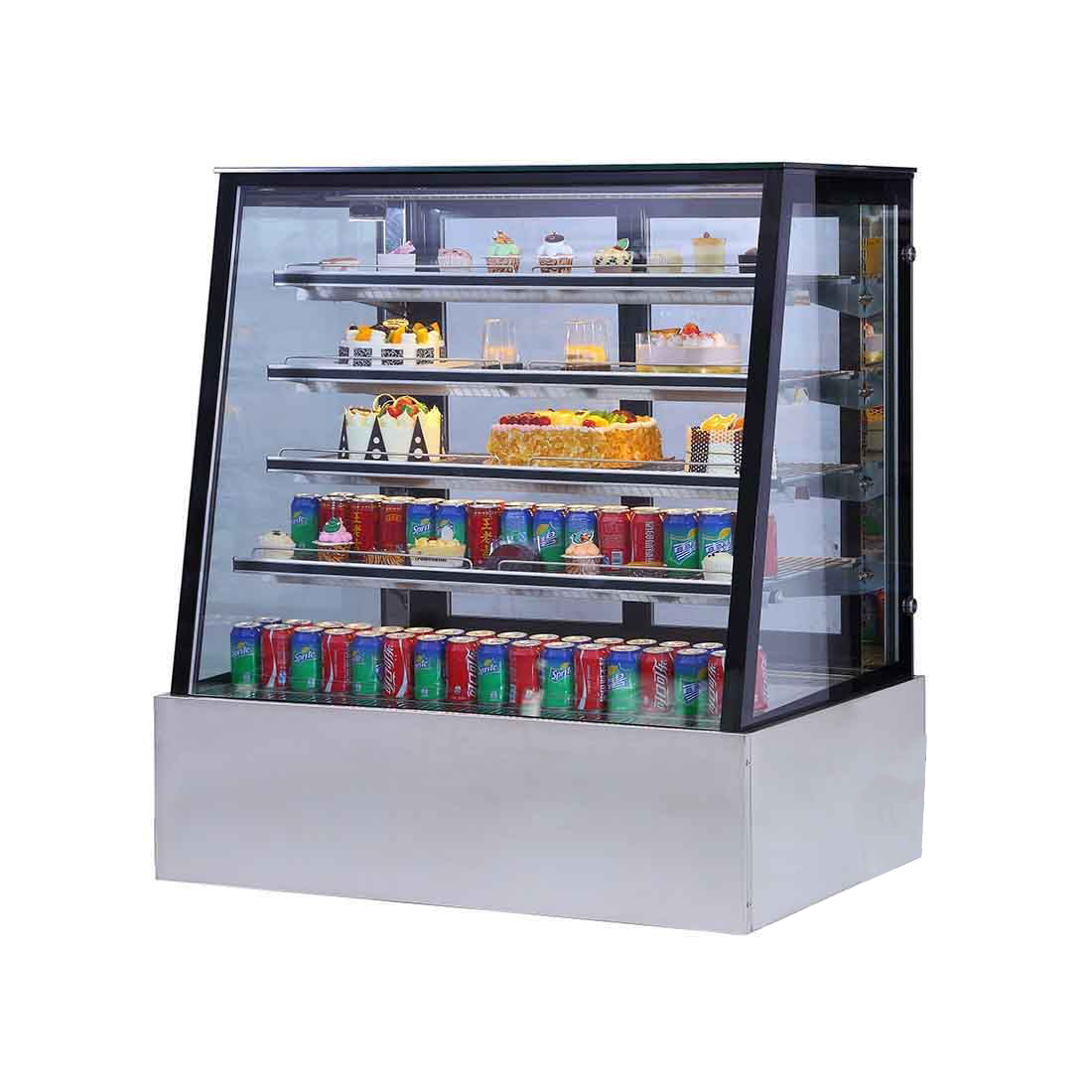SLP870C Bonvue Deluxe Chilled Display Cabinet 2000x800x1350 - JDS Hospitality Equipment 