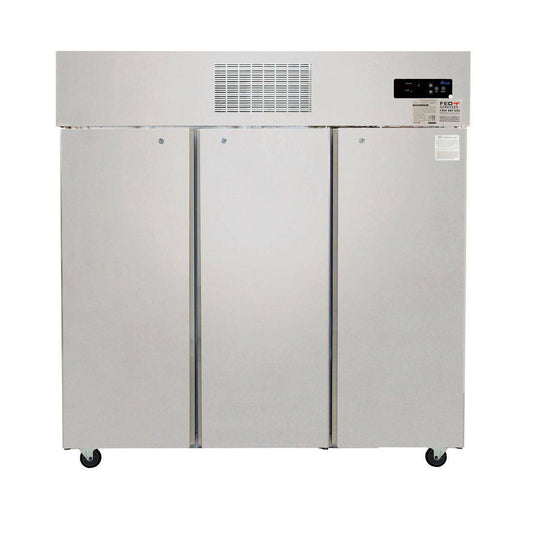 SUC1500 TROPICAL Thermaster 3 Door SS Fridge 1500L - JDS Hospitality Equipment 