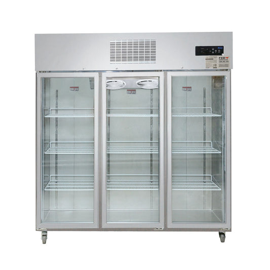 Thermaster Three Door Upright Display Freezer - SUFG1500 - JDS Hospitality Equipment 