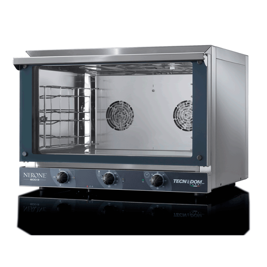 TDE-3BG TECNODOM Nerone EKO 3x 600x400 Tray Convection Oven with Grill - JDS Hospitality Equipment 