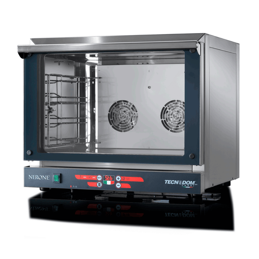 Tecnodom 4x1/1GN Tray Digital Convection Oven TDE-4CGND - JDS Hospitality Equipment 