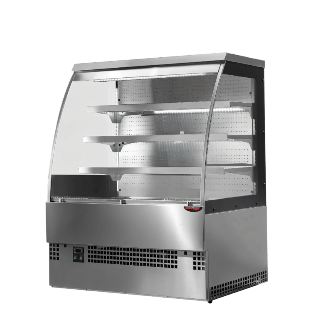 Tecnodom EVO Grab'n Go Self-Serve Curve Display TDEVO-150S - JDS Hospitality Equipment