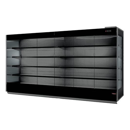 Tecondom Stromboli Supermarket Remote Display with Night Blind TDST90-CA-250B - JDS Hospitality Equipment 