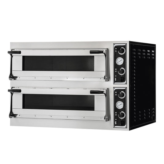 TP-2 Prisma Food Pizza Ovens Double  Deck 8 x 40cm - JDS Hospitality Equipment 