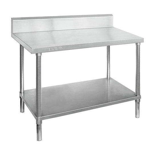 WBB7-1200/A Workbench with Splashback - JDS Hospitality Equipment 