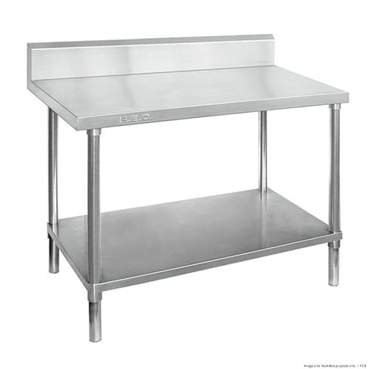 WBB7-0800/A Workbench with Splashback - JDS Hospitality Equipment 