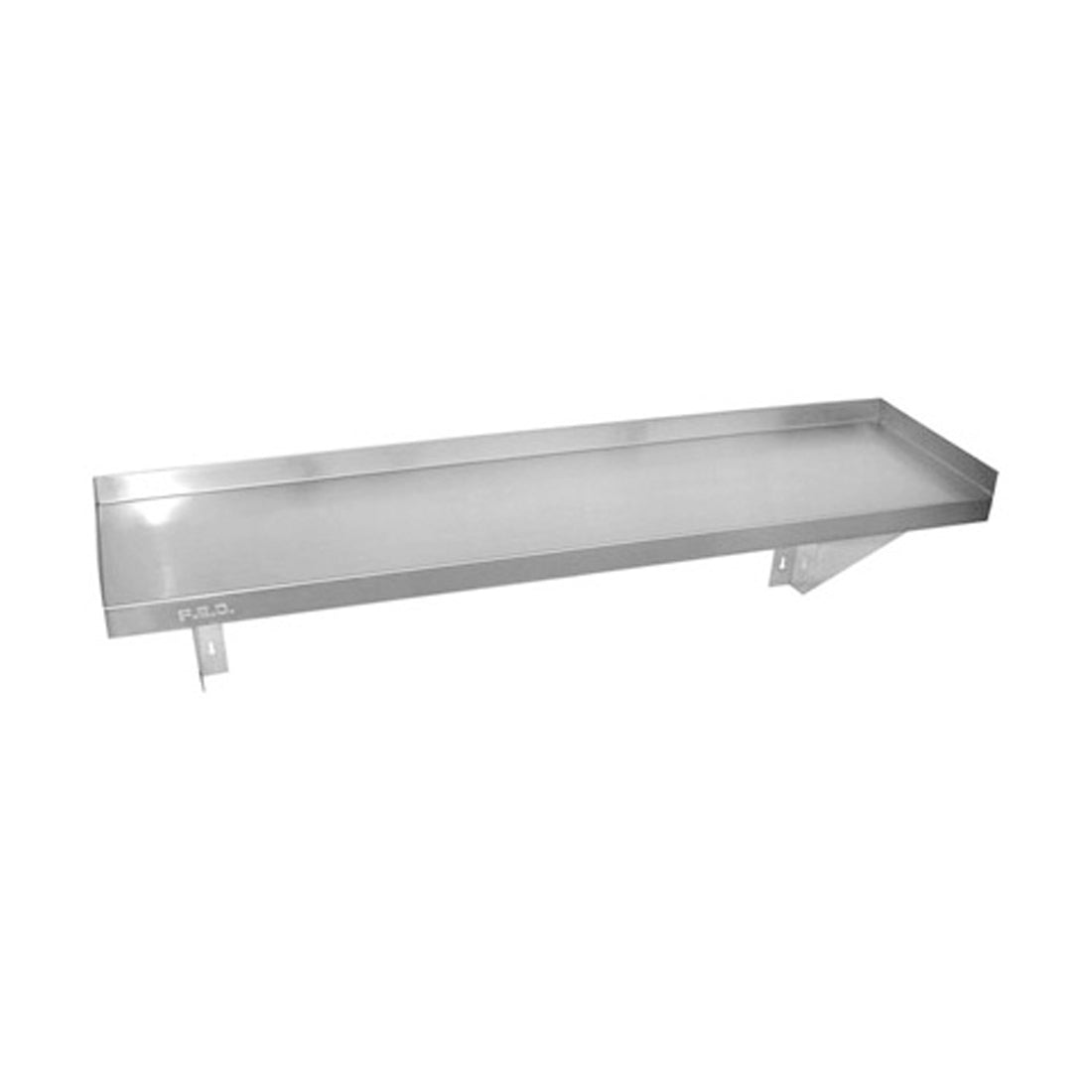 0600-WS1 600mm Solid Wallshelf - JDS Hospitality Equipment 