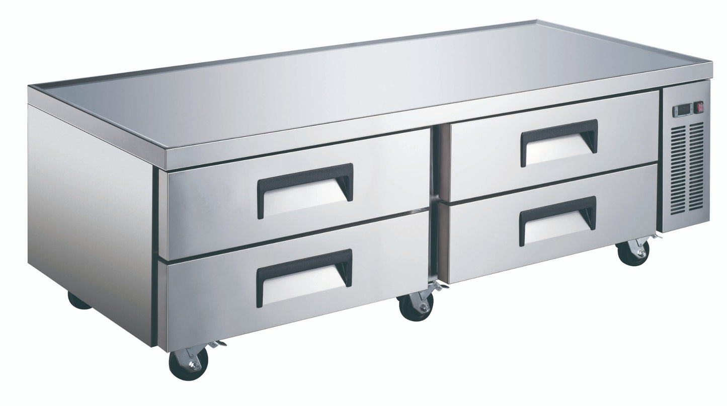 FED-X Chef Base Refrigeratied Drawer Bench 450L - XCB-72 - JDS Hospitality Equipment 